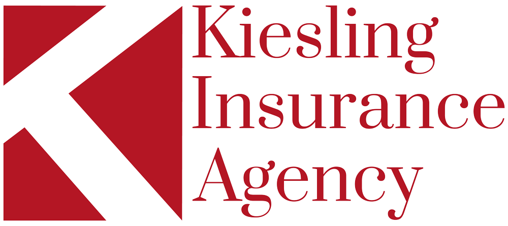 Kiesling Insurance Agency Horizontal Submark Cornell Red